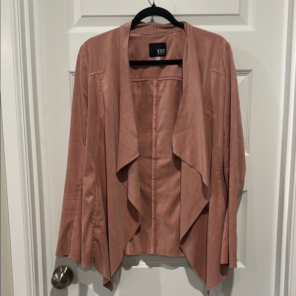 Kut from the Kloth Women's Pink Jacket - EUC
